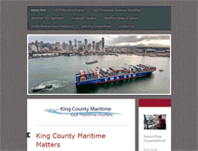 Tablet Screenshot of kingcountymaritime.com